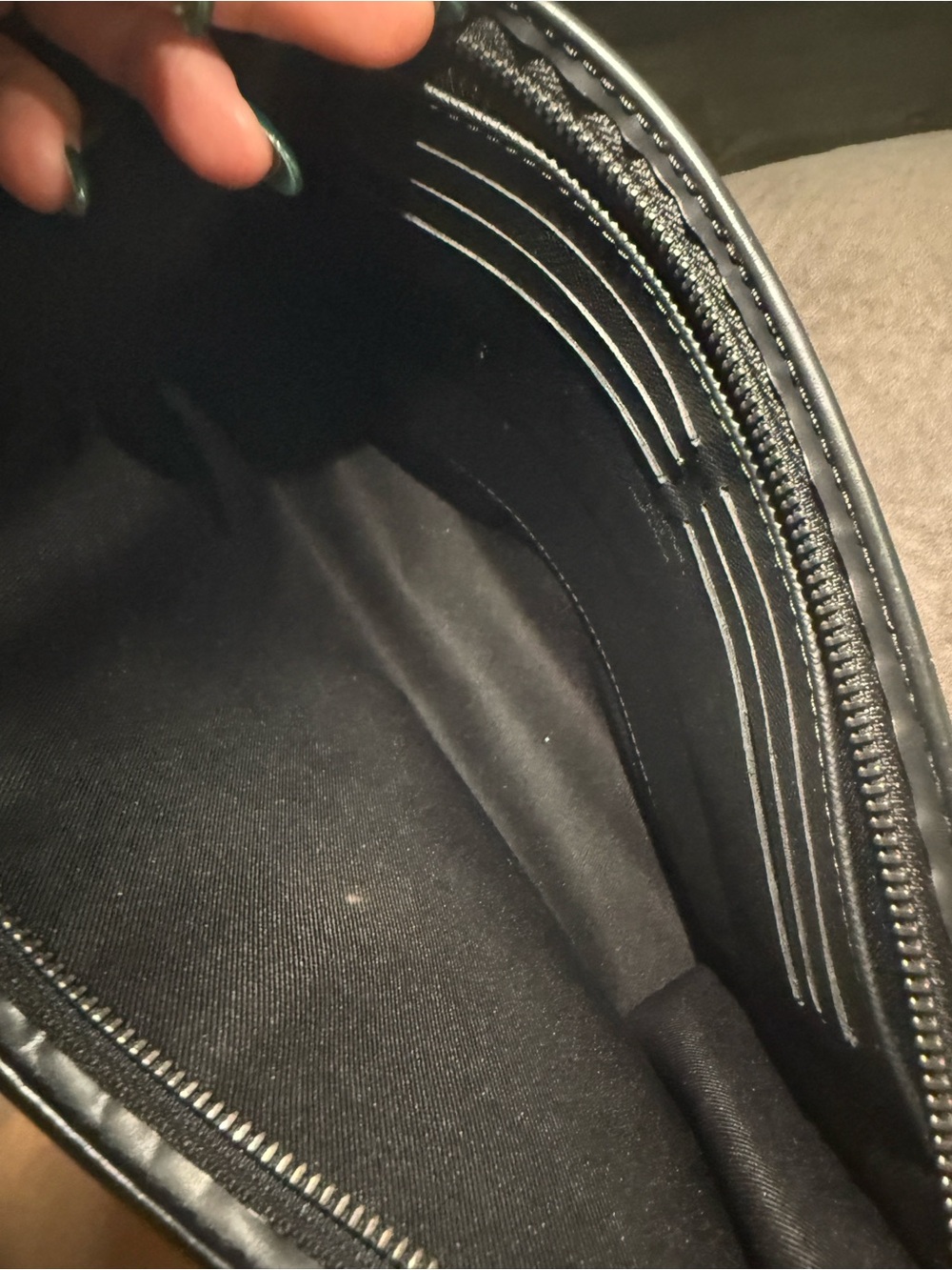 Louis Vuitton Monogram Eclipse Pochette Voyage MM in Black - Picture 3 of 10